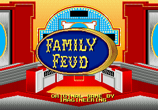 Family Feud (USA) Title Screen